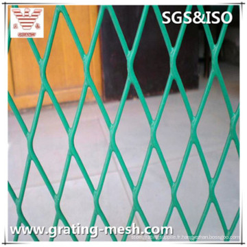 Mesh métallisé en acier revêtu de PVC pour clôture